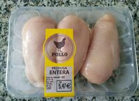 Pechuga de pollo entera