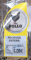 Pechuga Pollo