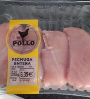 Pechugas entera pollo