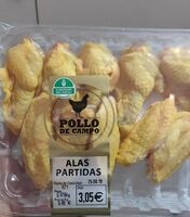 Alas partidas de pollo rural