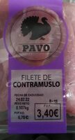 Filete de contramuslo de pavo