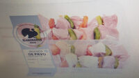 Brochetas de pavo