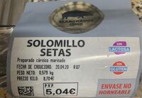 Solomillo setas