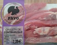 Chuleta de contramuslo de pavo