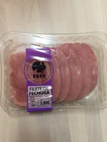 Filetes de pechuga de pavo