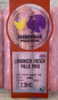 Longaniza fresca pollo pavo