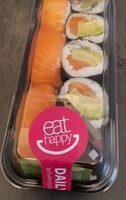 Sushi mit Lachs