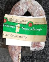 Salsiccia stagionata al mirto