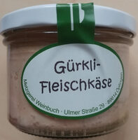 Gürkli-Fleischkäse