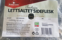 Lettsaltet sideflesk