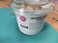 Griekse yoghurt yaourt grec
