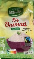 Riz basmati bio