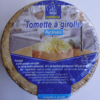 Tomette à girolle Pur Brebis (34% MG)
