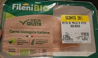 Petto di pollo a fette biologico