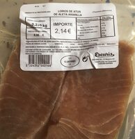 Lomos de atún de aleta amarilla