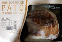 Muslo de pato en confit