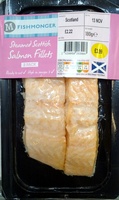Steamed Scottish Salmon Fillets