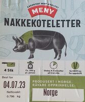 Nakkekoteletter