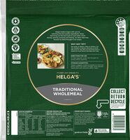 Helga’s traditional wholemeal wrap