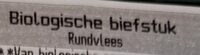 Biologische biefstuk