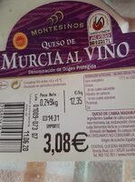 Queso de Murcia al vino