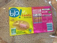 4 galettes de ble noir