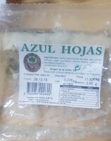 Queso azul hojas