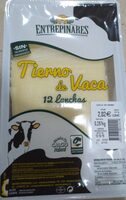 Queso en lonchas tierno de vaca
