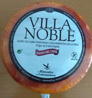 Villa Noble queso de cabra madurado con pimentón de la Vera