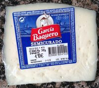 Queso semicurado García baquero