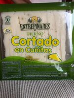 Queso tierno cortado en cuñitas