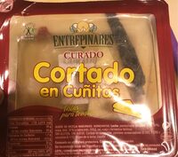 Queso curado en cuñitas