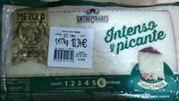 Queso mezcla intenso y picante