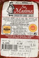 Queso mahon menorca