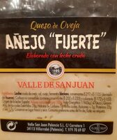 Queso de oveja añejo fuerte