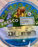 Queso de vaca fresco