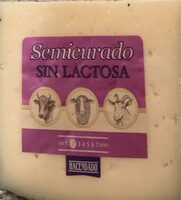 Queso semicurado sin lactosa