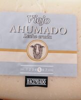 Viejo ahumado leche cruda