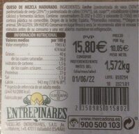 Queso de mezcla madurado