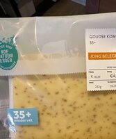 Goudse kaas jong belegen 35+ komijn