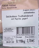 Delikatess truthanbrust