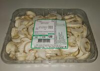 Champiñón laminado limpio cultivado