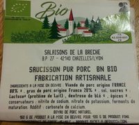 Saucisson pur porc