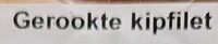 Gerookte kipfilet