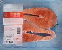 Rodajas de salmon