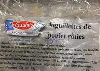 Aiguillettes de poulet roties