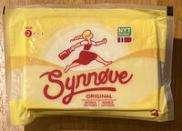 Synnøve original, halvfast modnet gulost (26% fett)