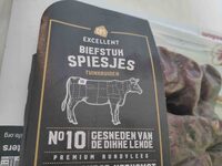 Biefstuk spiesjes tuinkruiden