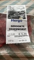 Gerookte ossenworst
