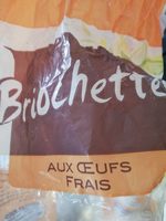 Briochette aux oeufs frais